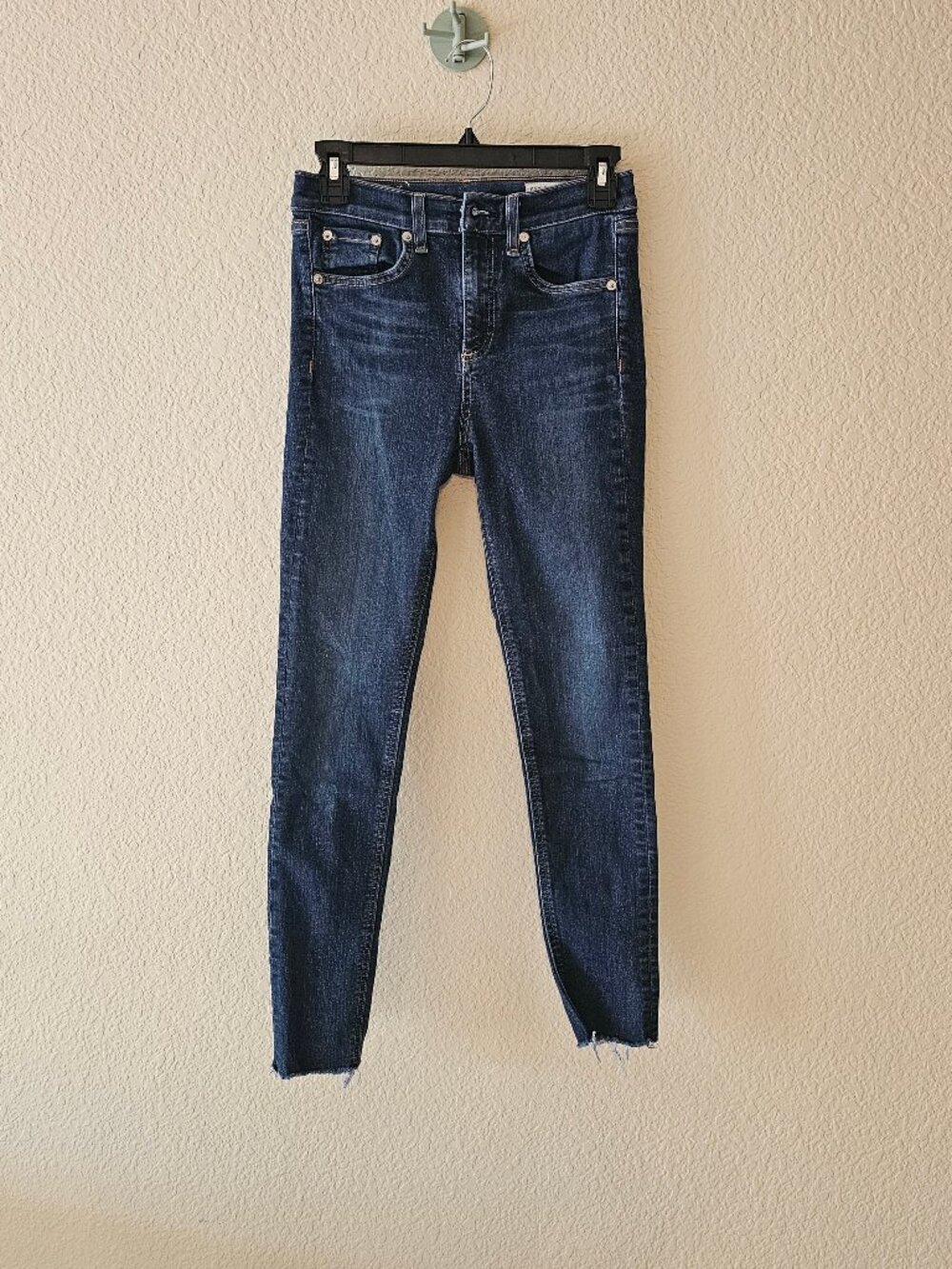 Rag & Bone 10 inch ankle skinny jeans women's waist size 25